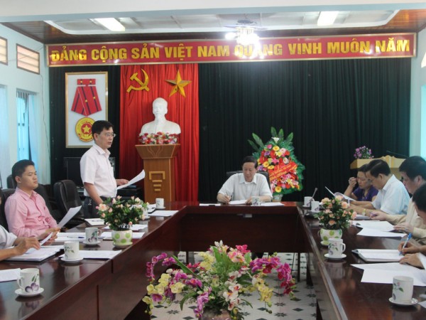 Hội nghị Ban Chấp Hành Đảng ủy Sở Y Tế lần thứ 9 nhiệm kỳ 2015-2020